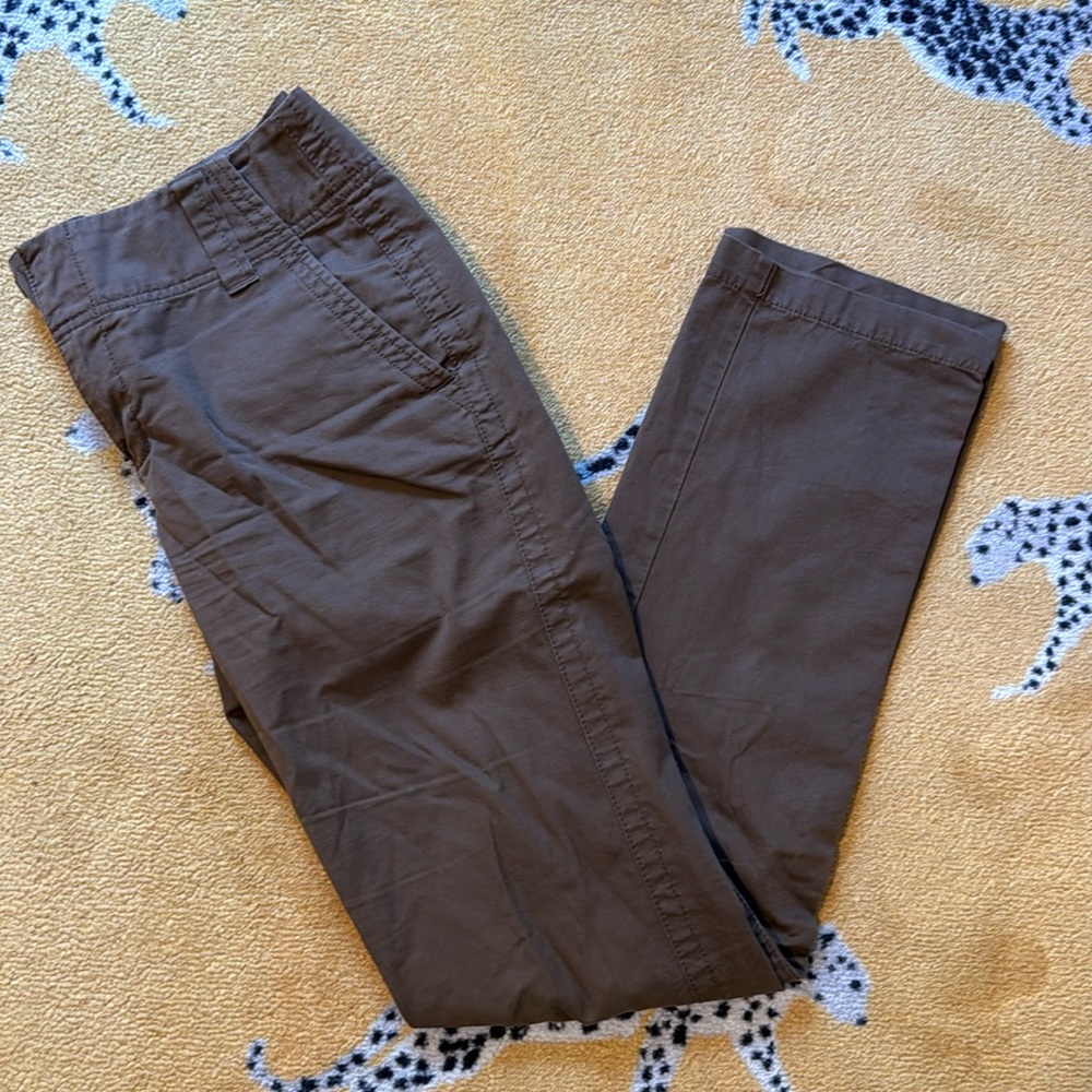 Chocolate Brown Straight Leg Pants